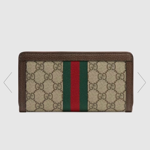 OPHIDIA GG ZIP AROUND WALLET - Picture 5 of 8